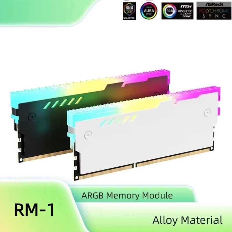 PC Memory Heatsink RM-1 RAM Co - огляд і ціна Ddr5 Rgb Ram