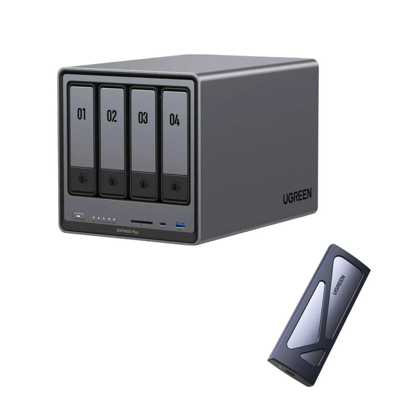 NASync DXP4800 Plus 4 Bracket  - огляд і ціна Ddr5 8Gb