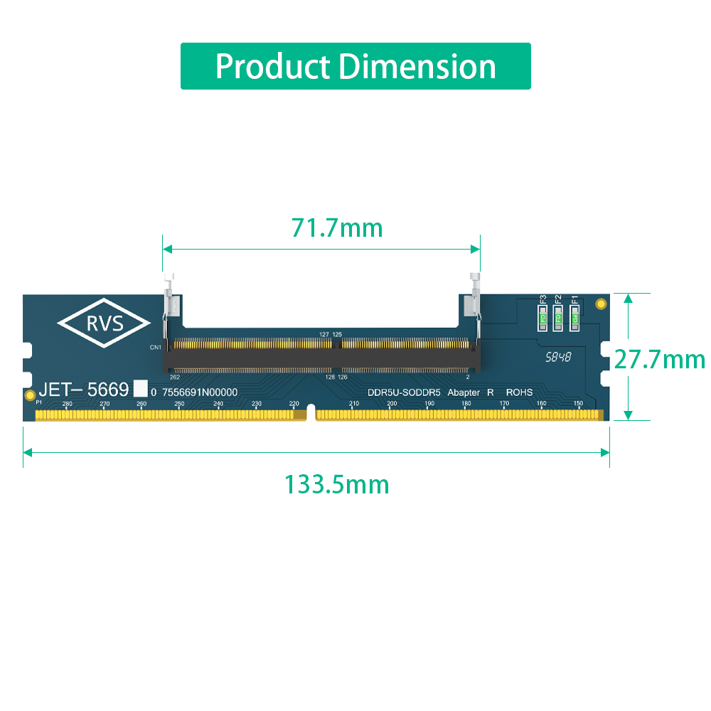 2PCS Laptop DDR5 RAM to SO DDR - огляд і ціна Ddr5 Laptop Ram