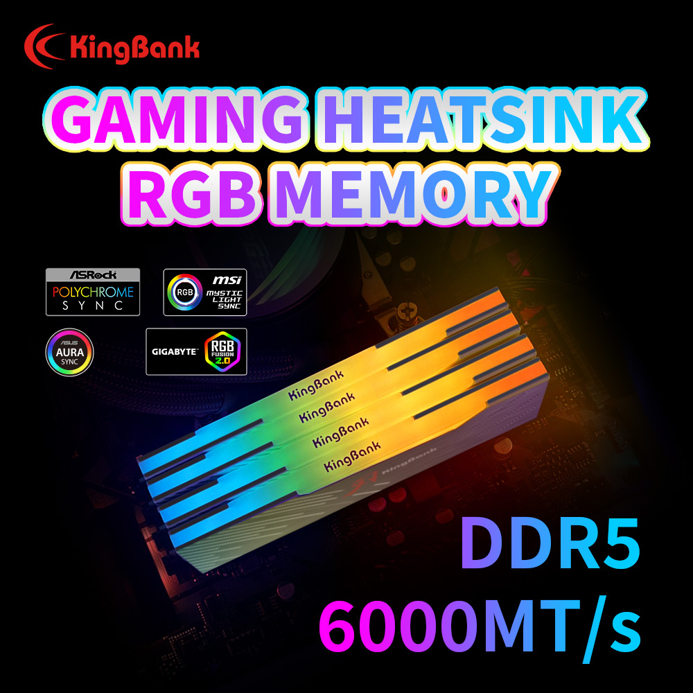 KingBank KRRB DDR5 RGB 16GB /1 - огляд і ціна Ddr5 6000Mhz